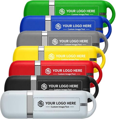 300Pack Custom USB 2.0 Flash Drive 8GB Bulk Personalized with Your Logo in Saudi Arabia