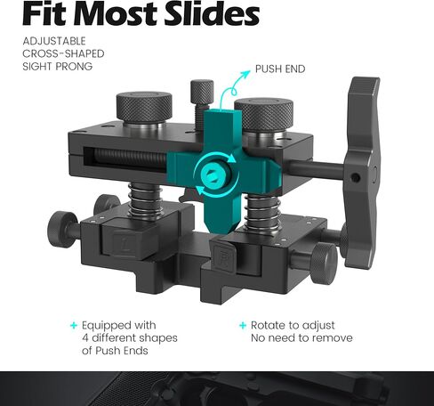 أداة SporGain Sight Pusher Tool أداة تعديل الرؤية الأمامية والخلفية لمعظم الشرائح in Kuwait