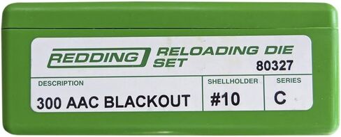 Redding Reloading Gunsmithing Tools Full Length Die Set Compatible with 300 Blackout Cartridge in Saudi Arabia