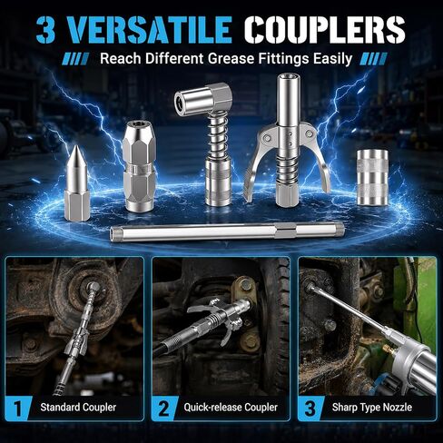 Takuoo 2-in-1 Electric Grease Gun for Makita 18V Battery, Bare Tool in Saudi Arabia