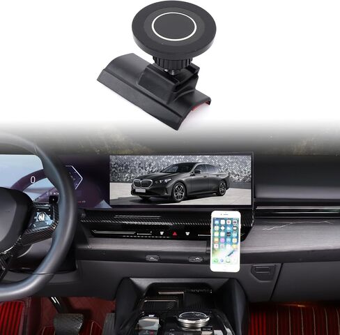 Car Phone Holder for 2024-2026 BMW 5 Series i5 G60 G68 530i 540i Accessories Magnetic 360 Rotatable Centre Console Air Vent Fixed Mobile Phone Mount Holder for Car Fit for iPhone Android Smartphones in Saudi Arabia
