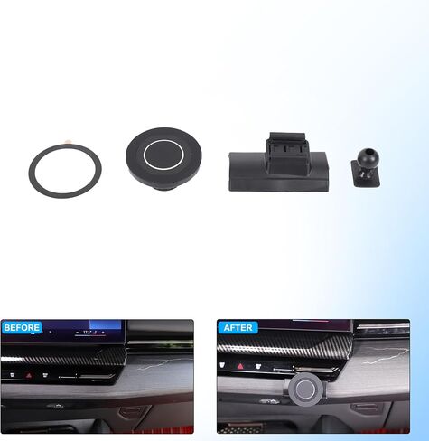 Car Phone Holder for 2024-2026 BMW 5 Series i5 G60 G68 530i 540i Accessories Magnetic 360 Rotatable Centre Console Air Vent Fixed Mobile Phone Mount Holder for Car Fit for iPhone Android Smartphones in Saudi Arabia