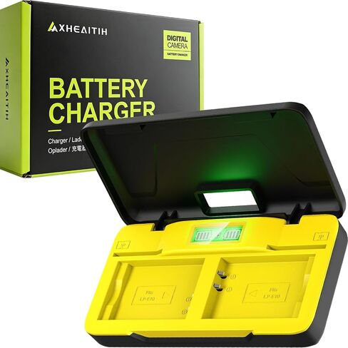 LC-E10 20W PD 1h Dual Slot Camera Charger Fast Charging for Canon in Saudi Arabia