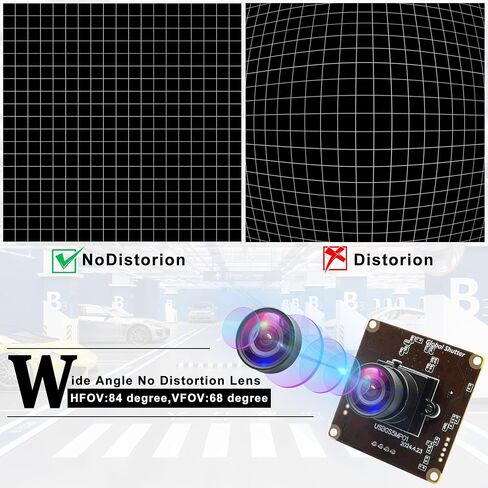 5MP Global Shutter USB Camera Module, 60fps High Speed Webcam for PC in Kuwait
