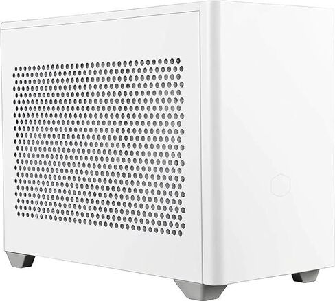 Mini-X Gaming PC - Ryzen 7 5700X RTX 5060 TI 8G VRAM, 32GB DDR4 RAM, 1TB NVME M.2 SSD, Heat-Pipe Cooler, ARGB Fans, WiFi/AC, mini Case, Windows 11 White in Kuwait