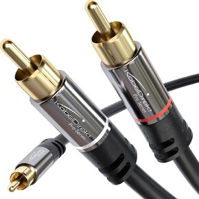 KabelDirekt – RCA/Phono Y Cable – 1×2 – 10ft in Saudi Arabia