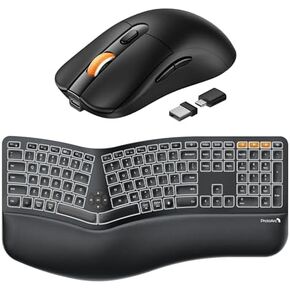 ProtoArc EK01 Plus Ergonomic Keyboard & EM15 Bluetooth Wireless Mouse in Saudi Arabia