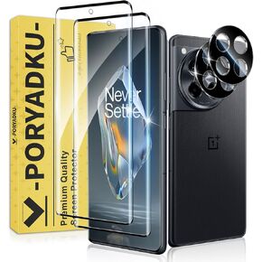 2+2 Pack for OnePlus 12R Screen Protector and Camera Protectors, Fingerprint Unlock, Anti-Scratch, Bubble-Free, Case Friendly, 9H Hardness Clear Glass Screen Protector for OnePlus 12R in Saudi Arabia