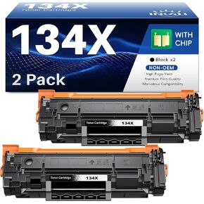 134X Black Toner for HP LaserJet M209dw MFP M234sdw M234dw M234sdn Printer in Kuwait
