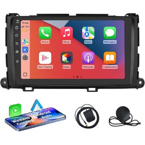 Junsun 5G WiFi Car Stereo Radio for Toyota Sienna 2011-2014 Carplay in Saudi Arabia