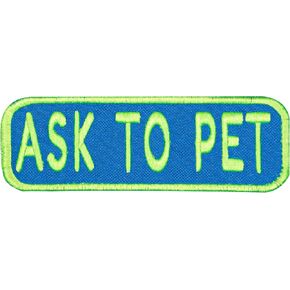 K9 Sport Sack Please Pet Me Patch (Velcro®) in Kuwait