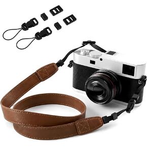 Camera Shoulder Strap for Canon G7X Mark III, Adjustable PU Leather Sling in Kuwait