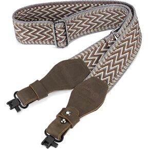 CVLIFE Two Point Rifle Sling with Cotton Weave Gun Sling and Leather Ends in Saudi Arabia