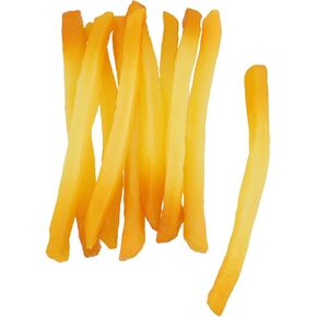 Fake French Fries, 10 Pcs Realistic Food PVC Display Food Props Used for Displaying Picnic, Dining Table Scenes in Kuwait