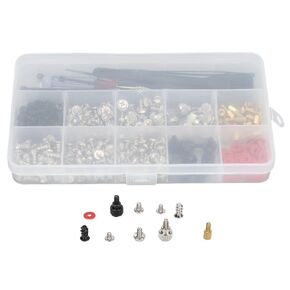 Stainless Steel Computer Screw Assortment Kit Motherboard Standoffs Screws with Screwdriver Washer Cleaning Brush for DIY PC Installation and Repair in Saudi Arabia