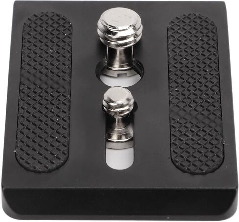 Storage Case Plate for FSB 6T 8T 10T DV2 DV8 Aluminum Alloy Tripod Head Adapter with 1/4 3/8 Inch Thread, CNC Hined Camera Mount Plate with Rubber Pad in Kuwait