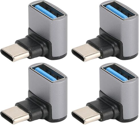 Keenso Right Angle USB C Adapter, 10Gbps High Speed in Kuwait
