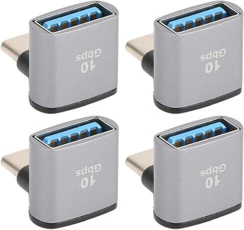 Keenso Right Angle USB C Adapter, 10Gbps High Speed in Kuwait