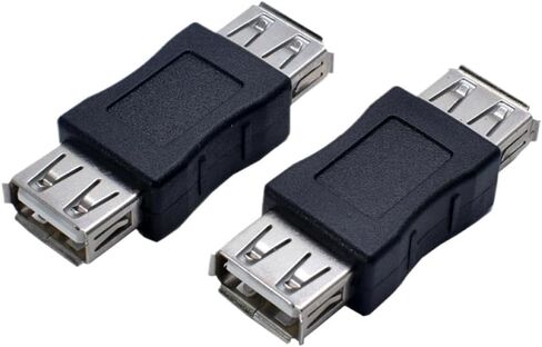 Hoping 1PCS USB 2.0 Type A Female to Female Coupler Adapter in Saudi Arabia