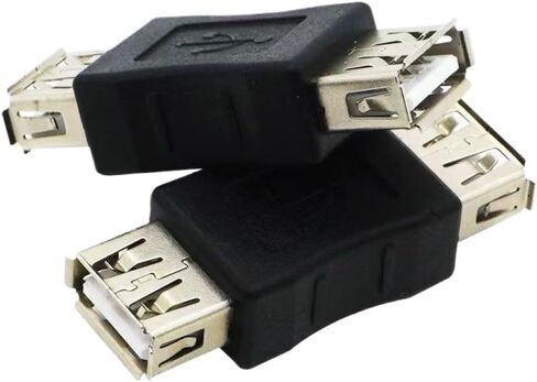 Hoping 1PCS USB 2.0 Type A Female to Female Coupler Adapter in Saudi Arabia