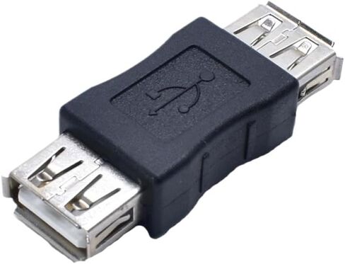 Hoping 1PCS USB 2.0 Type A Female to Female Coupler Adapter in Saudi Arabia