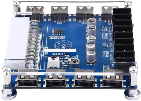 20/24 Pins ATX Power Supply Breakout Board 5V/2A USB Charging Desktop Chassis Power Supply Adapter Board with Shell in Saudi Arabia