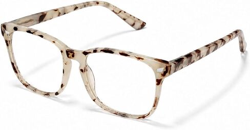 TIJN Blue Light Blocking Glasses for Women Men Square Frame Nerd Eyeglasses Anti Blue Ray Computer Screen Glasses in Saudi Arabia