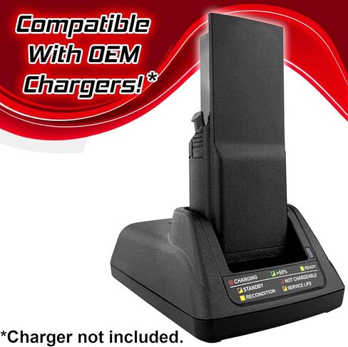 Banshee High Capacity 4800MAH Battery Replacement, Compatible with Motorola APX 5000/6000/7000 Portable Radios and More in Kuwait