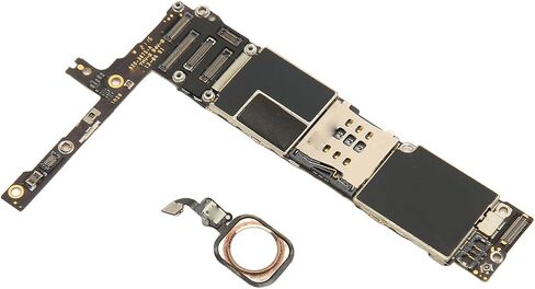 Unlocked Logic Main Board Motherboard with Touch ID Fingerprint Touchpad Phone Mainboard Replacement for i Phone 6 Plus US Version (16GB) in Saudi Arabia