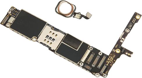 Unlocked Logic Main Board Motherboard with Touch ID Fingerprint Touchpad Phone Mainboard Replacement for i Phone 6 Plus US Version (16GB) in Saudi Arabia