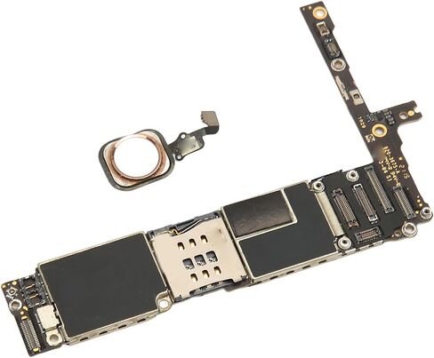 Unlocked Logic Main Board Motherboard with Touch ID Fingerprint Touchpad Phone Mainboard Replacement for i Phone 6 Plus US Version (16GB) in Saudi Arabia