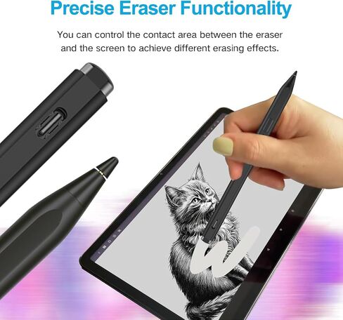 Milikilo AMZ Fire Tablet Stylus Pen for Amazon Fire Max 11 (2023 Release) & Amazon Fire HD 10, (13th Gen, 2023 Release) Tablets,Stylus with USB-C Fast Charging, 4096 Fine Control in Saudi Arabia