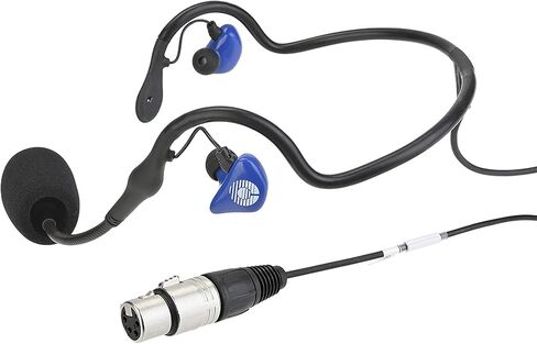سماعة أذن مزدوجة Clear-Com CC-70-X4 مع موصل XLR أنثى ذو 4 سنون in Kuwait