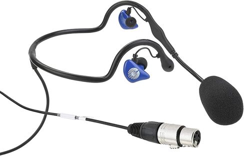 سماعة أذن مزدوجة Clear-Com CC-70-X4 مع موصل XLR أنثى ذو 4 سنون in Kuwait