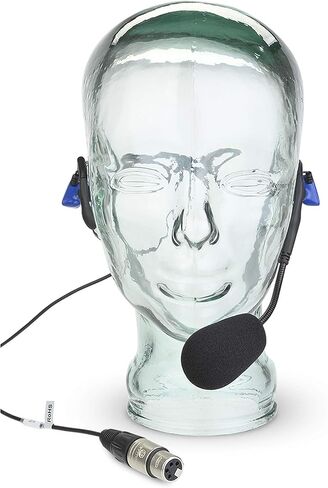 سماعة أذن مزدوجة Clear-Com CC-70-X4 مع موصل XLR أنثى ذو 4 سنون in Kuwait