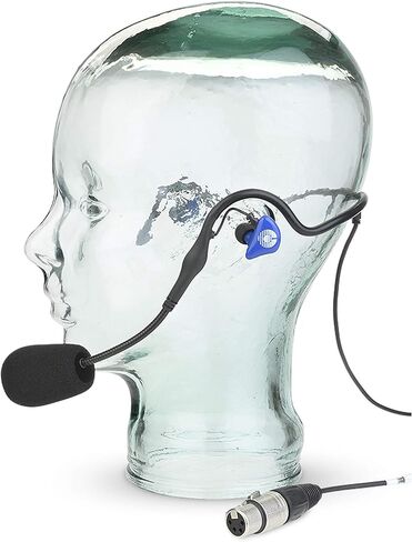 سماعة أذن مزدوجة Clear-Com CC-70-X4 مع موصل XLR أنثى ذو 4 سنون in Kuwait