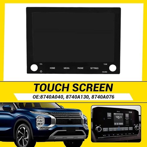 GearUp 8" LCD Monitor Touch Screen for Mitsubishi Outlander 2019-2022 in Saudi Arabia