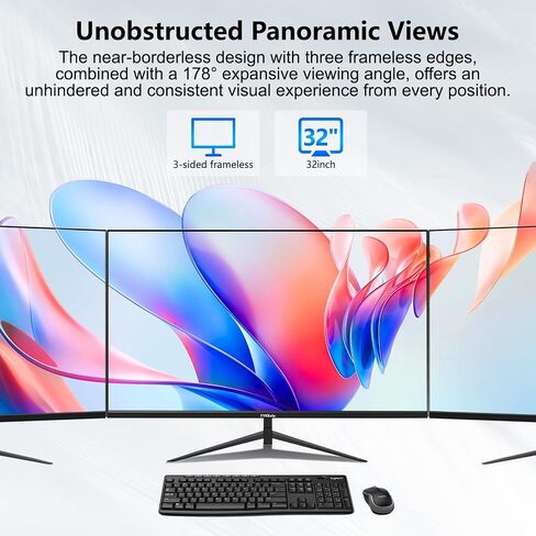 32'' 4K UHD (3840*2160) Computer Monitor 75hz for Design Casual Gaming Work in Saudi Arabia