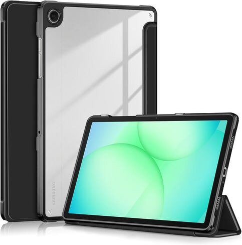 Gylint Case for Samsung Galaxy Tab A11 2025/ A9 8.7 Inch 2023, Hybrid Slim Shockproof Case Cover with Clear Transparent Back Shell, Auto Wake/Sleep Pink in Saudi Arabia
