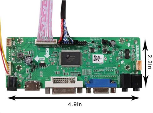 H/D DVI VGA LCD Controller Board for 15.4in 1280x800 30Pin LCD in Saudi Arabia