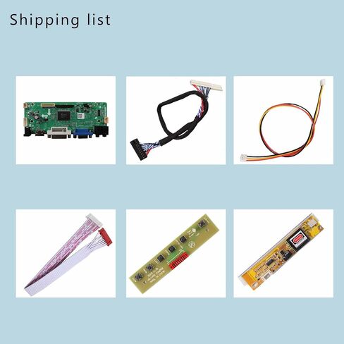 H/D DVI VGA LCD Controller Board for 15.4in 1280x800 30Pin LCD in Saudi Arabia