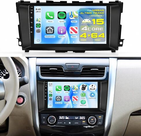 4+64G Car Radio for Nissan Altima 2013-2018(Without AC Vent Frame) in Saudi Arabia
