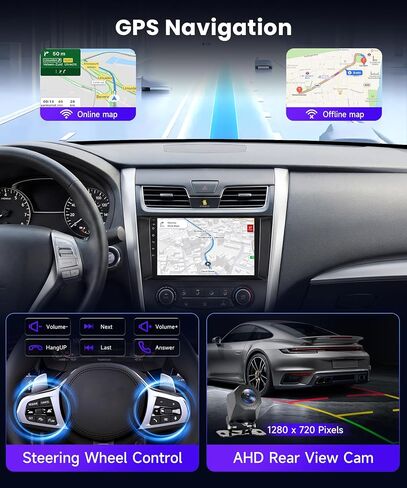 4+64G Car Radio for Nissan Altima 2013-2018(Without AC Vent Frame) in Saudi Arabia