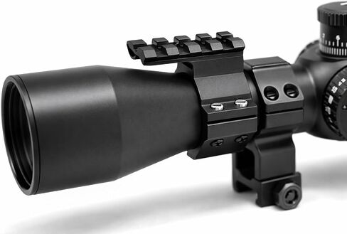 Gotical Optics 25.4/30 mm Scope Rings Picatinny Rails Adapter Red Dot Scope Mount Tactical Light Mount, Top Rail for Backup Lasers (Set of 2) in Saudi Arabia