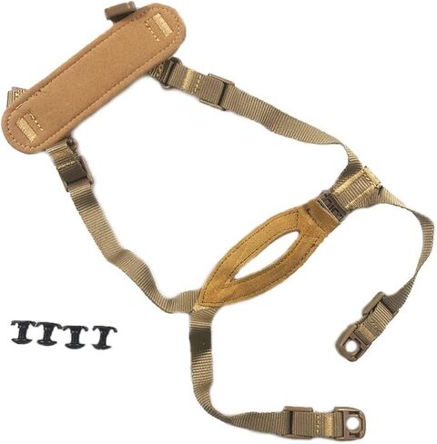 H World Shopping Airsoft Tactical MICH Helmet Retention System with 4 Points Chin Strap in Kuwait