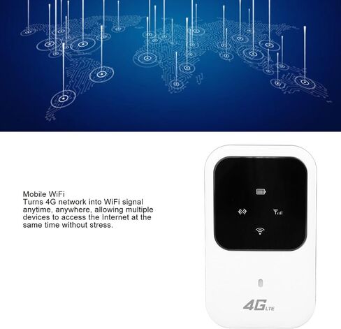 4G LTE Portable WiFi Router 150Mbps, USB Rechargeable in Kuwait
