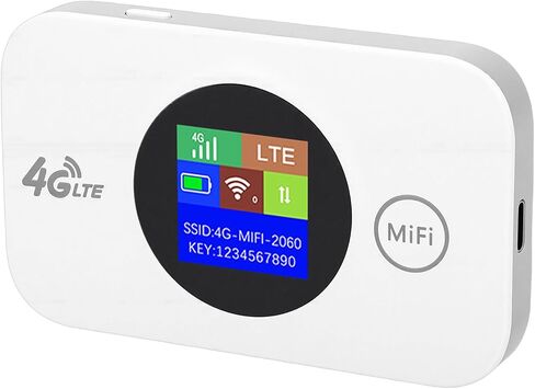 KIMISS 4G Mobile Router, 300Mbps Lightweight Design in Kuwait