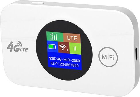 KIMISS 4G Mobile Router, 300Mbps Lightweight Design in Kuwait