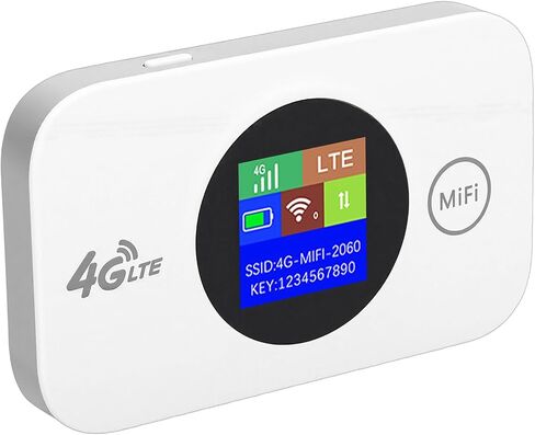KIMISS 4G Mobile Router, 300Mbps Lightweight Design in Kuwait