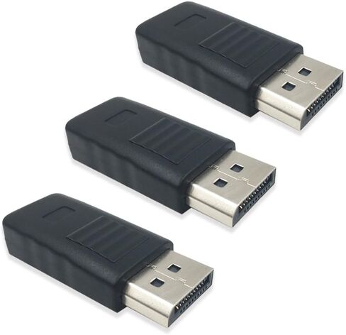 محاكي عرض Ghost بدون رأس DisplayPort للكمبيوتر الشخصي 4K DP Dummy Plug 3840x2160@17 هرتز (DP-3P-) in Kuwait